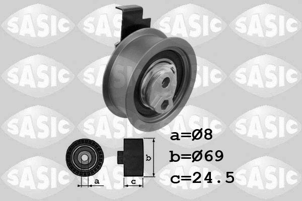 Tensioner Pulley, timing belt (1706075)