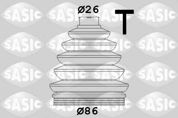 Bellow Kit, drive shaft (1906054)