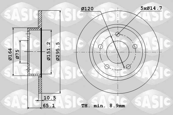 Brake Disc (6106135)