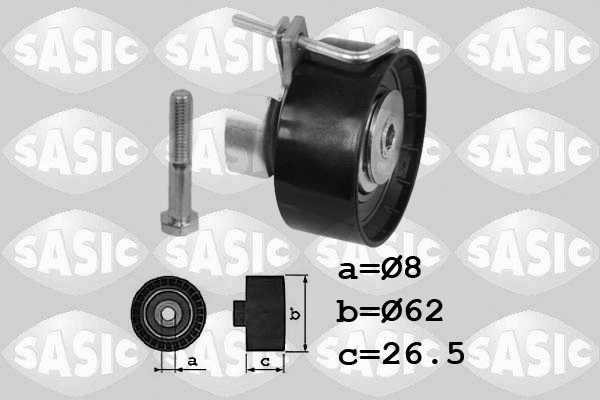 Tensioner Pulley, timing belt (1706089)