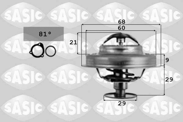 Thermostat, coolant (3371641)