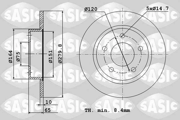 Brake Disc (6106137)