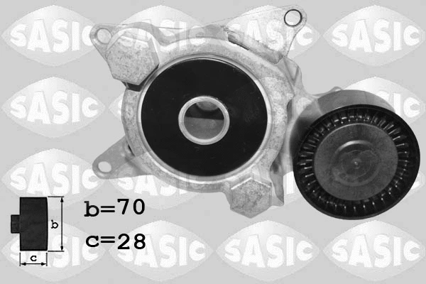Belt Tensioner, V-ribbed belt (1626195)