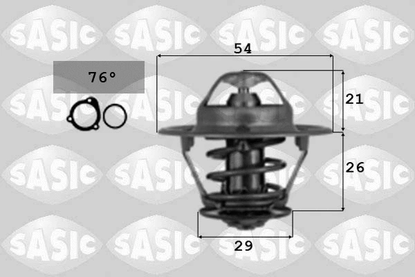 Thermostat, coolant (4000367)
