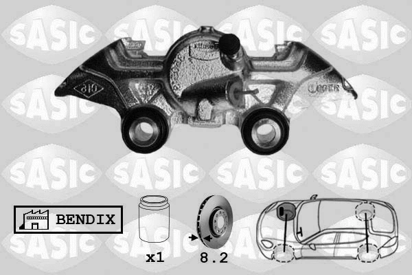 Brake Caliper (SCA4035)