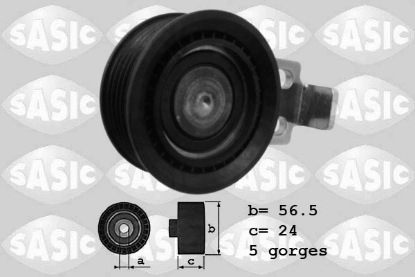 Belt Tensioner, V-ribbed belt (1624057)