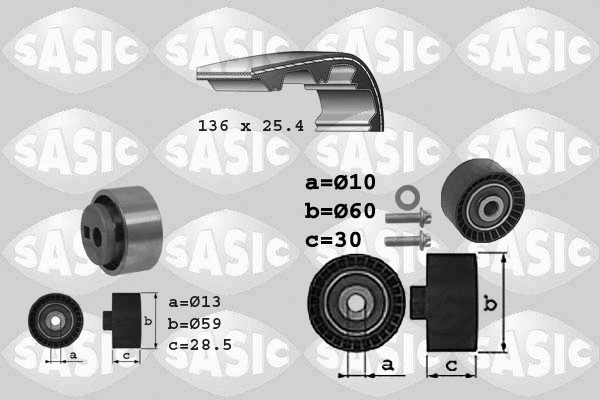 Timing Belt Kit (1750005)