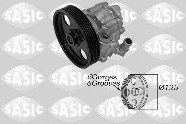 Hydraulic Pump, steering (7070049)
