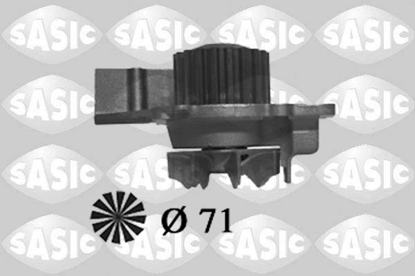 Water Pump, engine cooling (2011C41)
