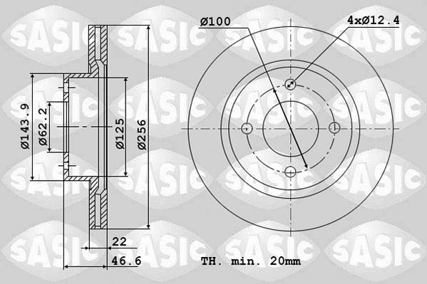 Brake Disc (6106338)