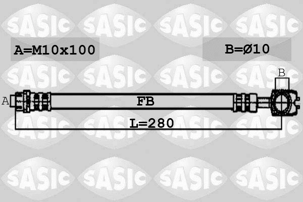 Brake Hose (6606079)