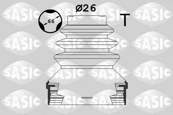 Bellow Kit, drive shaft (1900037)