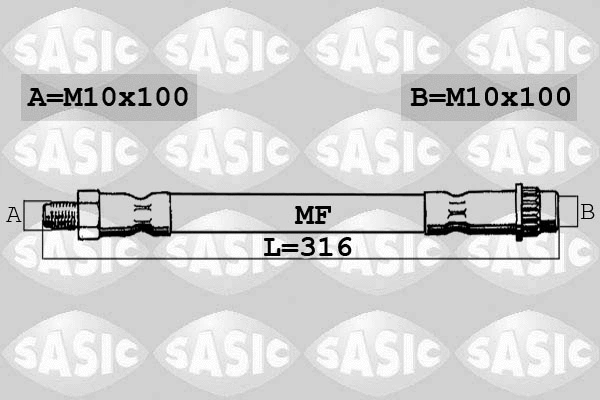 Brake Hose (SBH0147)
