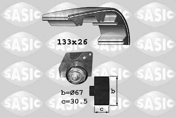 Timing Belt Kit (1754025)