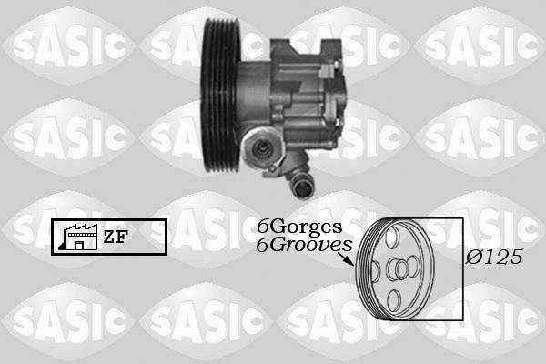 Hydraulic Pump, steering (7070001)