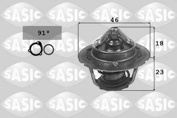 Thermostat, coolant (3306007)