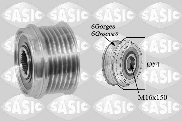 Alternator Freewheel Clutch (1676029)