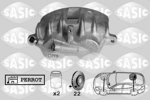 Brake Caliper (SCA6583)