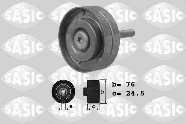 Deflection/Guide Pulley, V-ribbed belt (1626160)