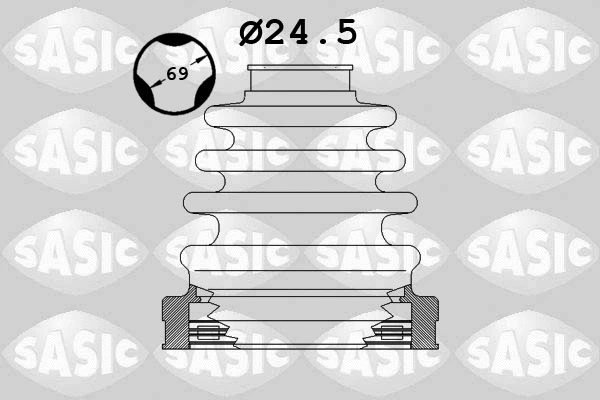 Bellow Kit, drive shaft (1906064)