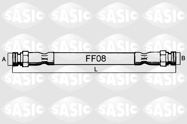 Brake Hose (SBH6315)