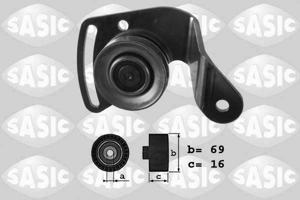 Belt Tensioner, V-ribbed belt (1624056)