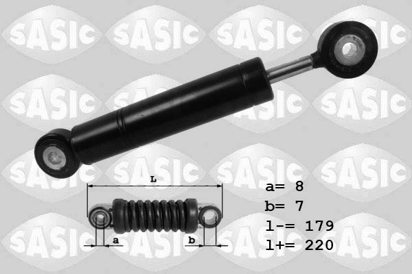 Belt Tensioner, V-ribbed belt (1626140)