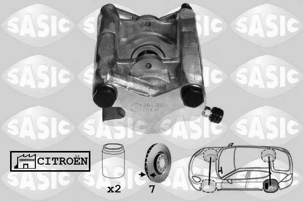 Brake Caliper (SCA0014)
