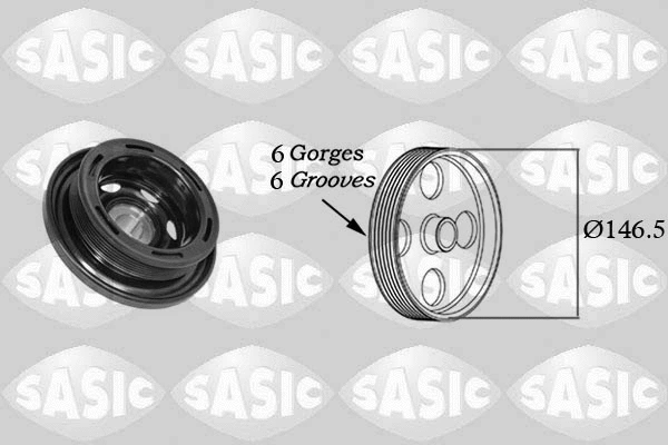 Belt Pulley, crankshaft (2156067)
