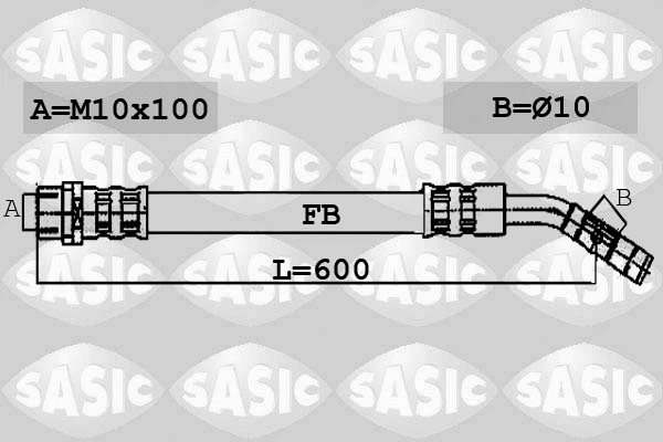 Brake Hose (6606093)