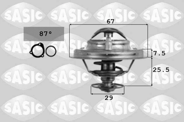 Thermostat, coolant (9000162)