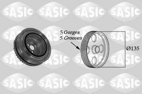 Belt Pulley, crankshaft (2156052)