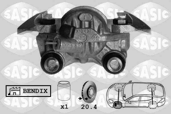 Brake Caliper (SCA0024)