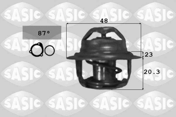 Thermostat, coolant (9000294)