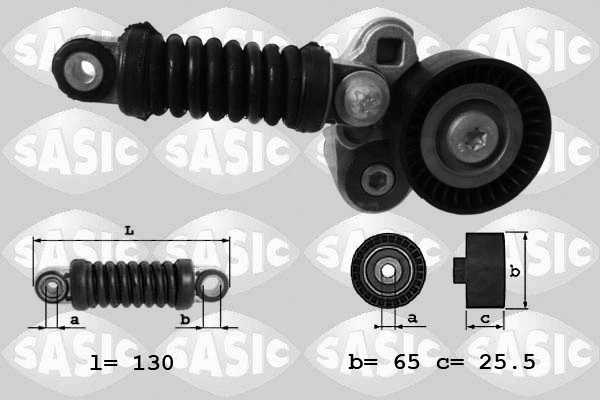Belt Tensioner, V-ribbed belt (1624026)