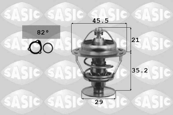 Thermostat, coolant (3371541)