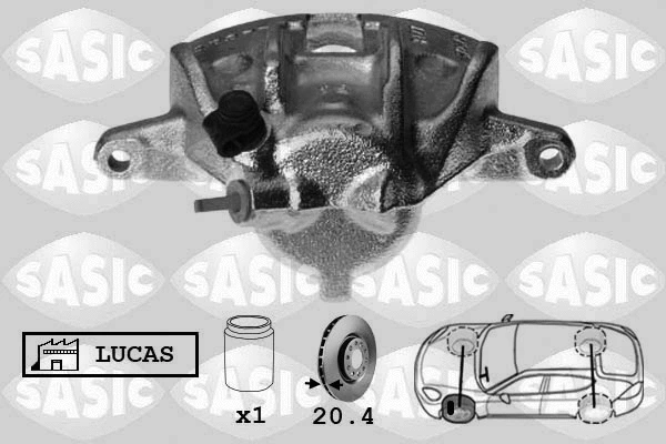 Brake Caliper (SCA0088)