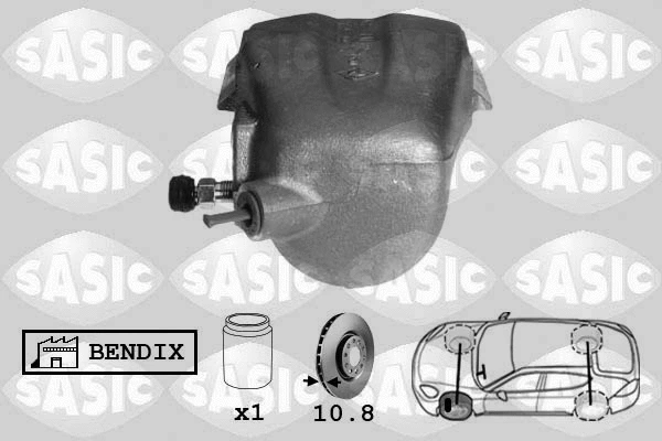 Brake Caliper (SCA6102)