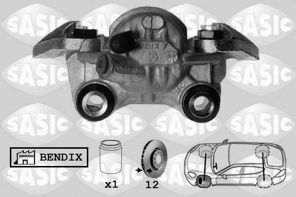 Brake Caliper (SCA4012)