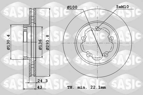 Brake Disc (9004827J)