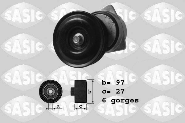 Belt Tensioner, V-ribbed belt (1626095)