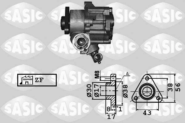 Hydraulic Pump, steering (7076002)