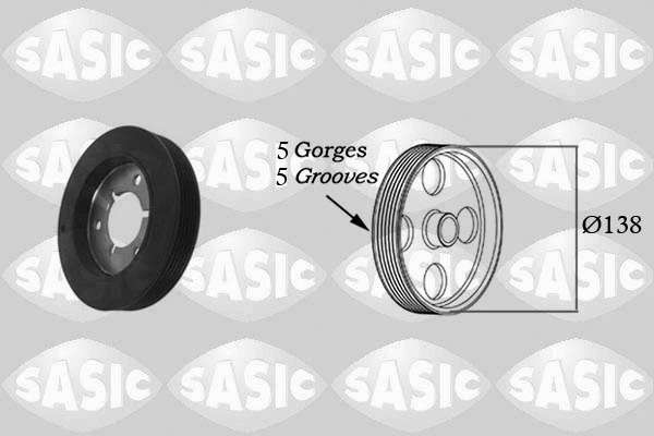 Belt Pulley, crankshaft (2150009)