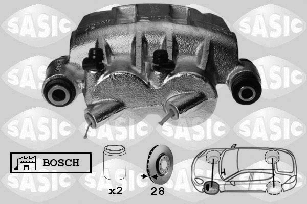 Brake Caliper (6504030)