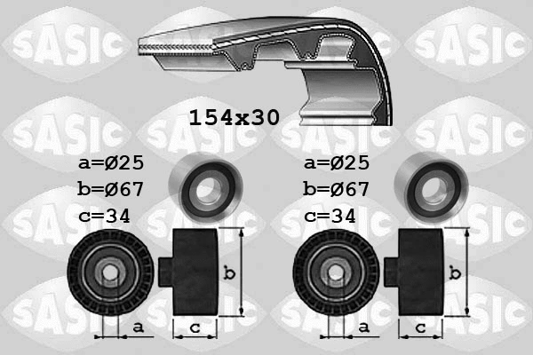 Timing Belt Kit (1750037)