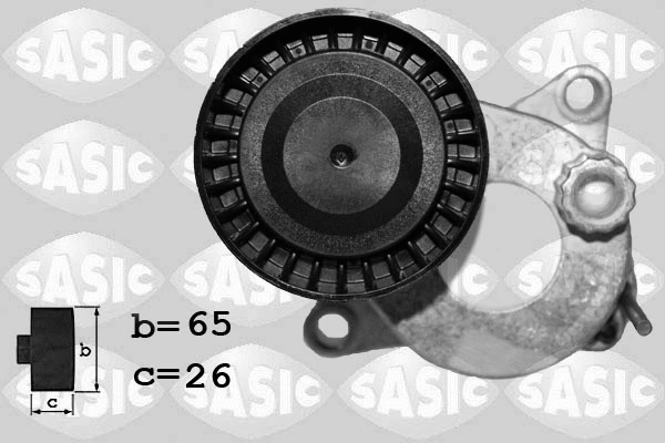 Belt Tensioner, V-ribbed belt (1626191)