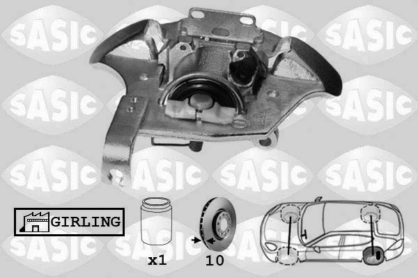 Brake Caliper (SCA0106)