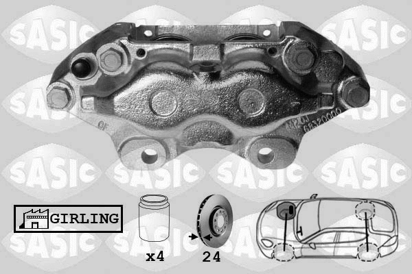Brake Caliper (SCA4031)