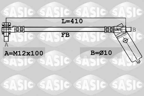 Brake Hose (6606197)