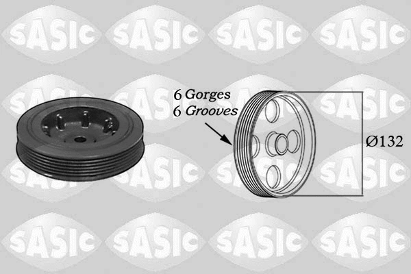 Belt Pulley, crankshaft (4000701)